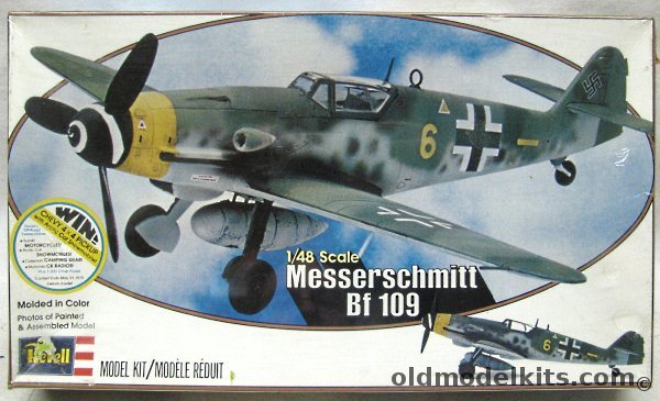 Revell 1/48 Messerschmitt Bf-109G-10, H33 plastic model kit